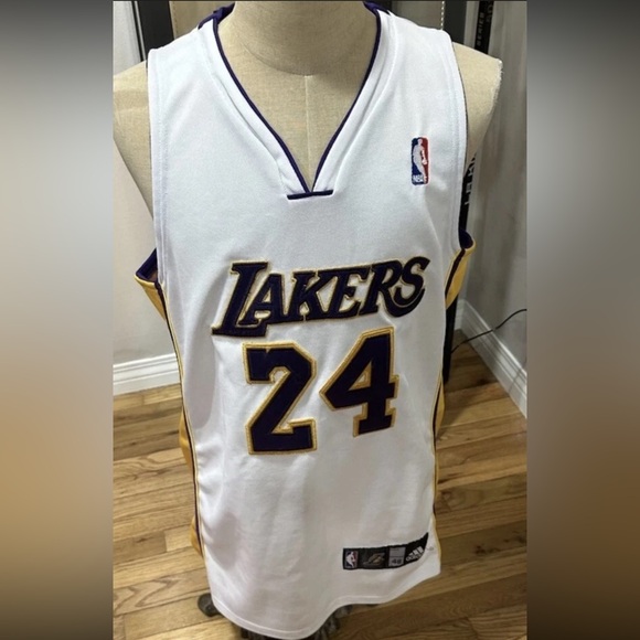 Authentic Adidas Kobe Bryant Los Angeles Lakers NBA Basketball